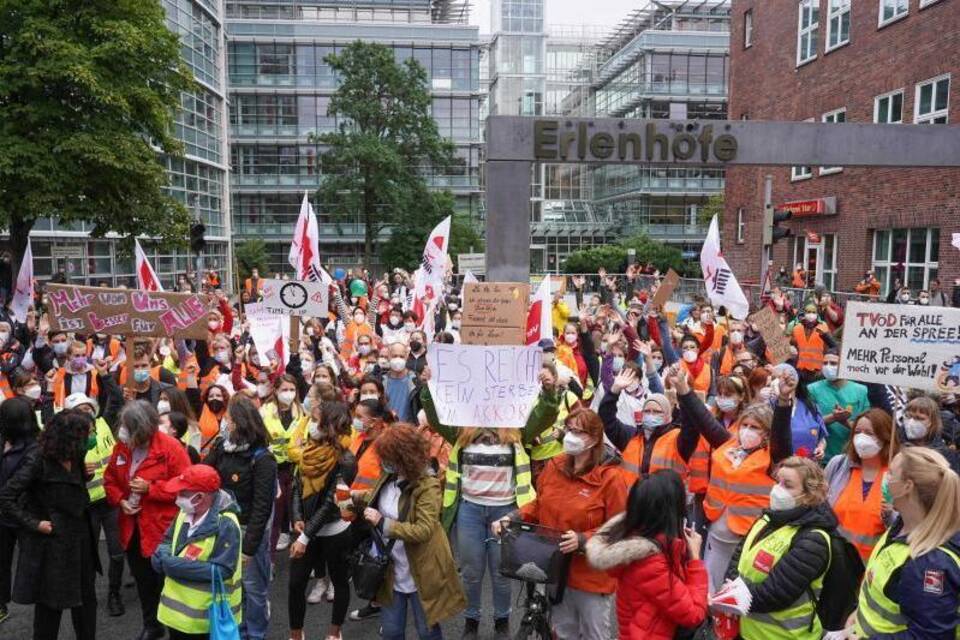 Streik bei Vivantes