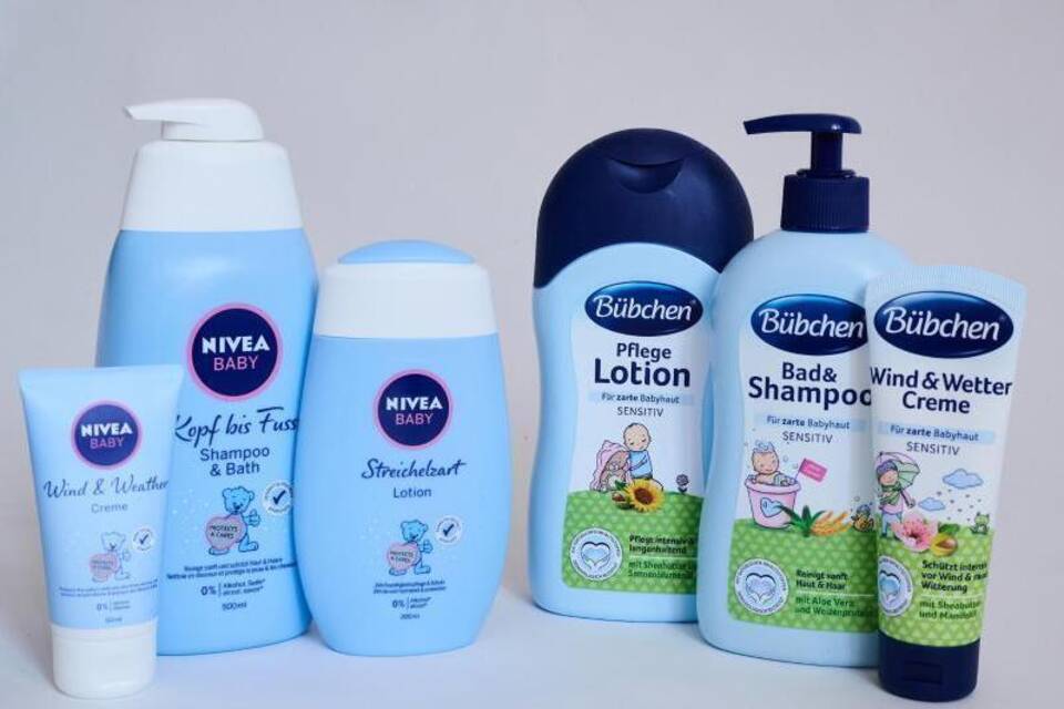 Babypflege-Hersteller  Bübchen und Nivea