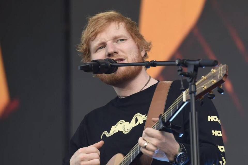 Sänger Ed Sheeran