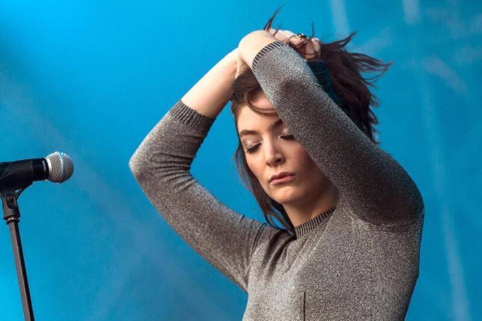 Popsängerin Lorde Popsängerin Lorde
