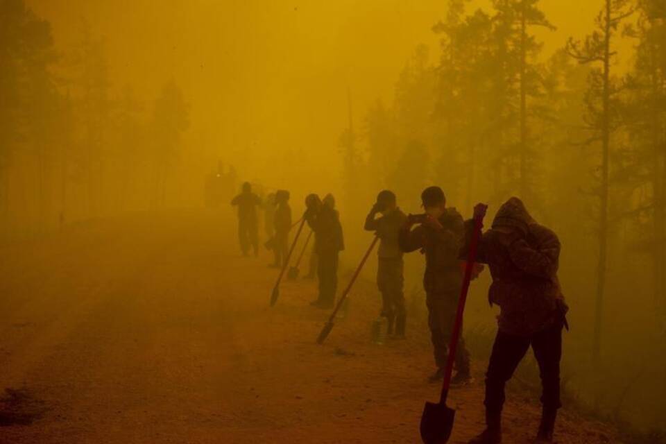 Waldbrände in Russland