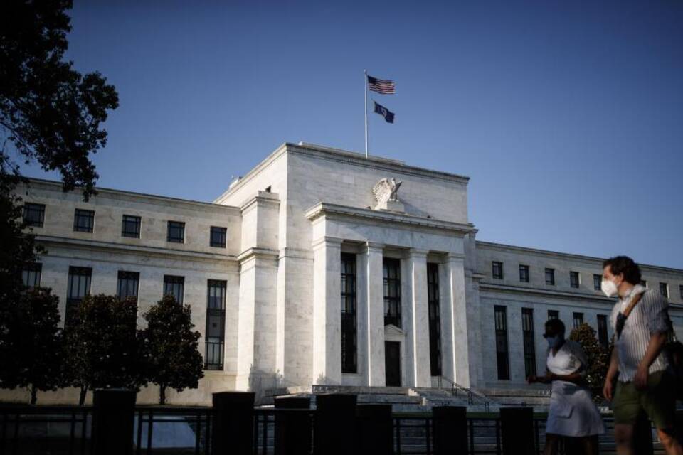 Die US-Notenbank in Washington D.C.