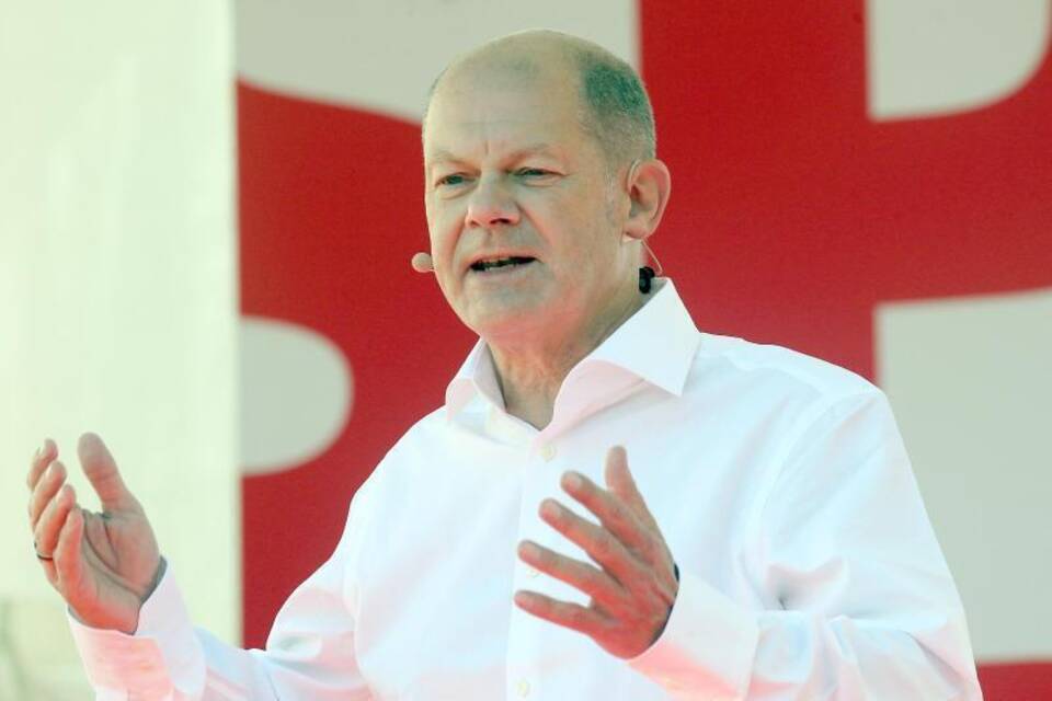 SPD-Kanzlerkandidat Olaf Scholz SPD-Kanzlerkandidat Olaf Scholz