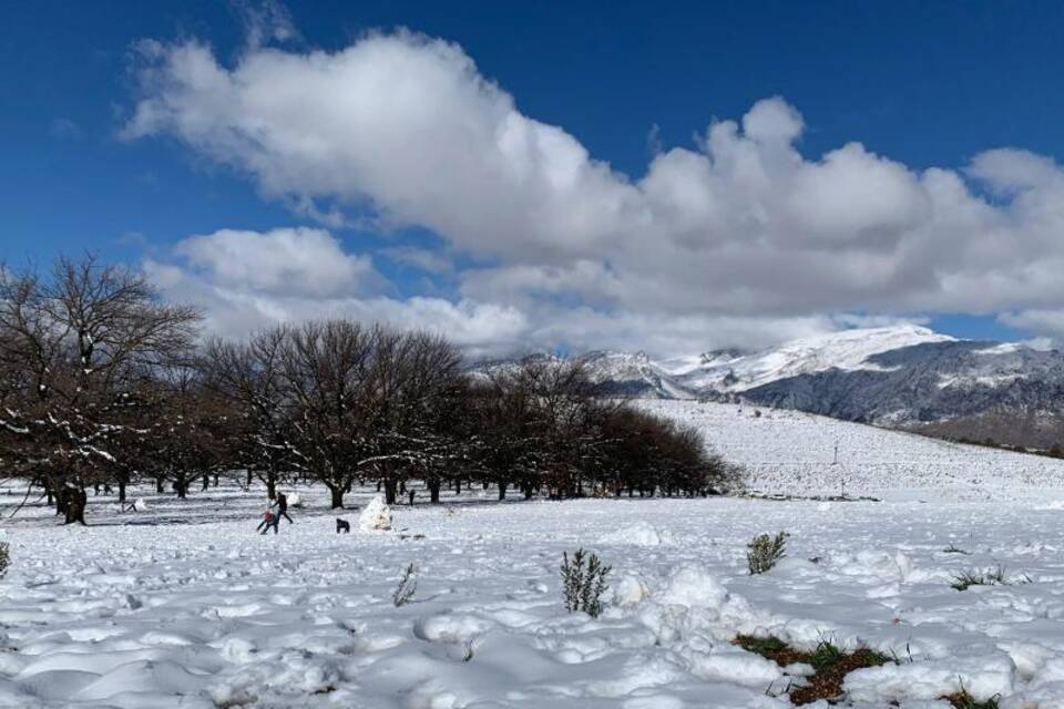 Schnee in Südafrika