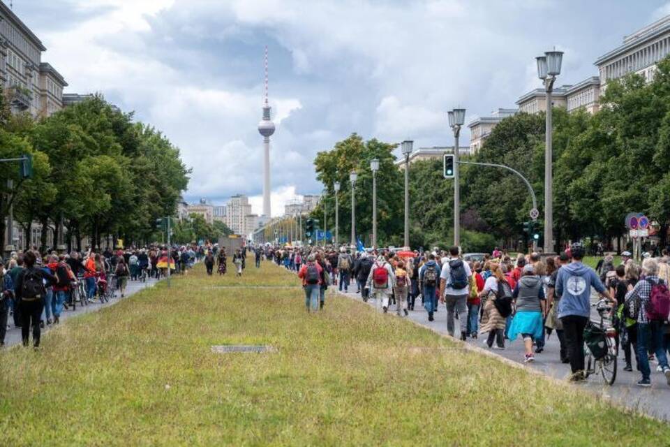 Protest in Berlin Protest in Berlin