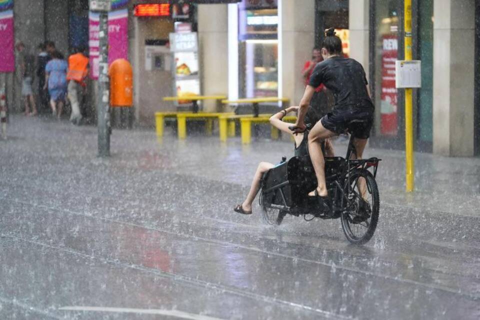 Regen in Berlin