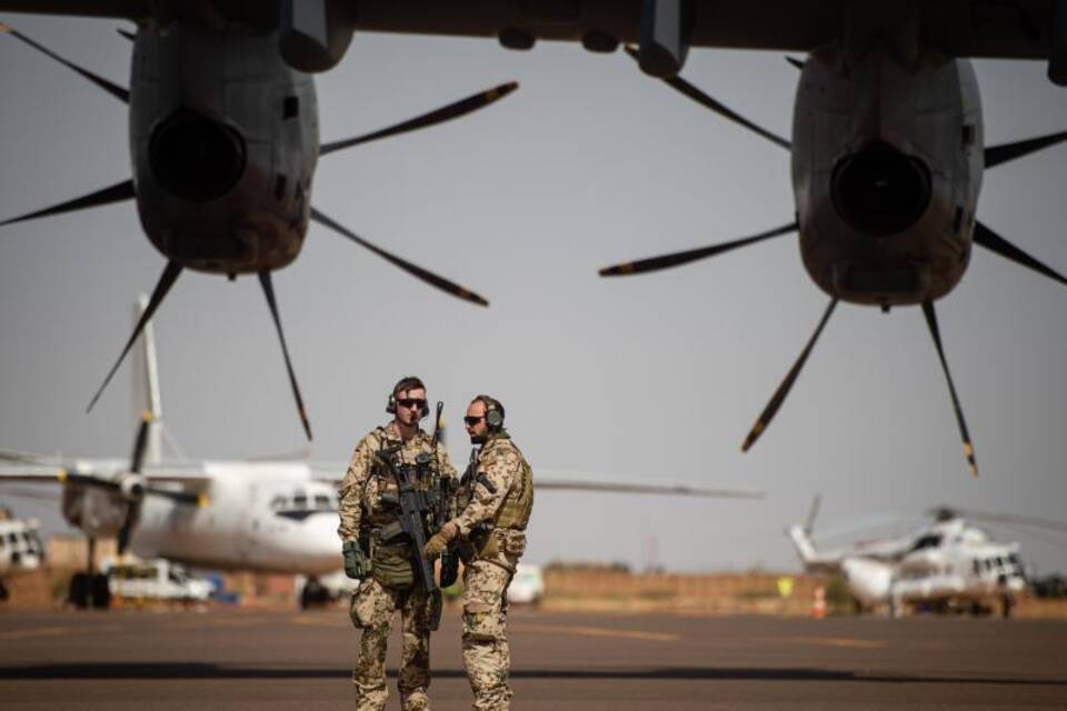Soldaten in Westafrika