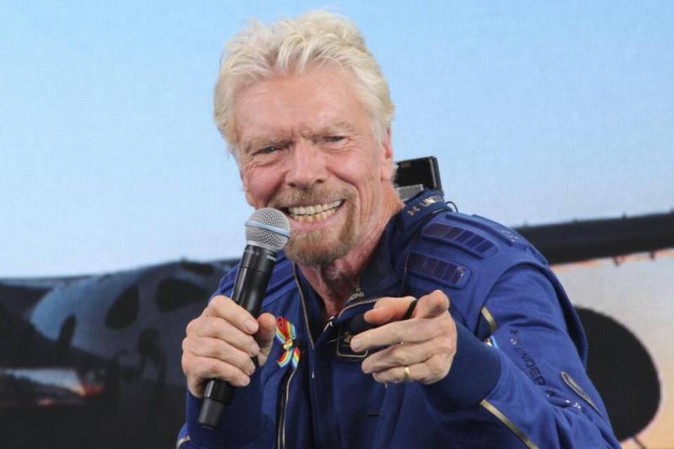 Milliardär Branson nach Weltraum-Flug