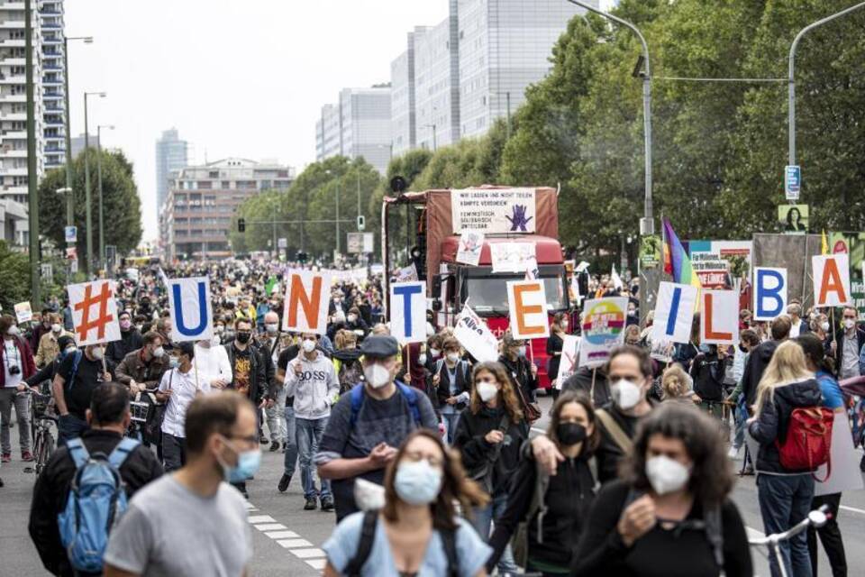 «Unteilbar»-Demonstration «Unteilbar»-Demonstration