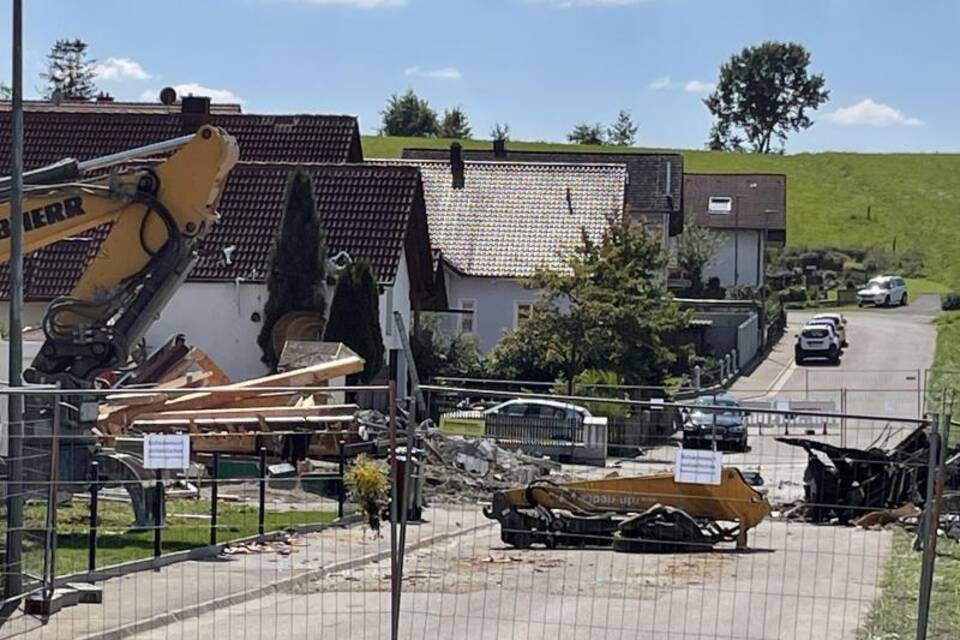 Hausexplosion in Rohrbach