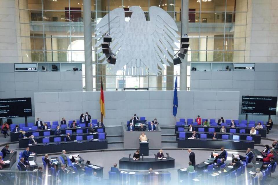 Debatte im Bundestag Debatte im Bundestag
