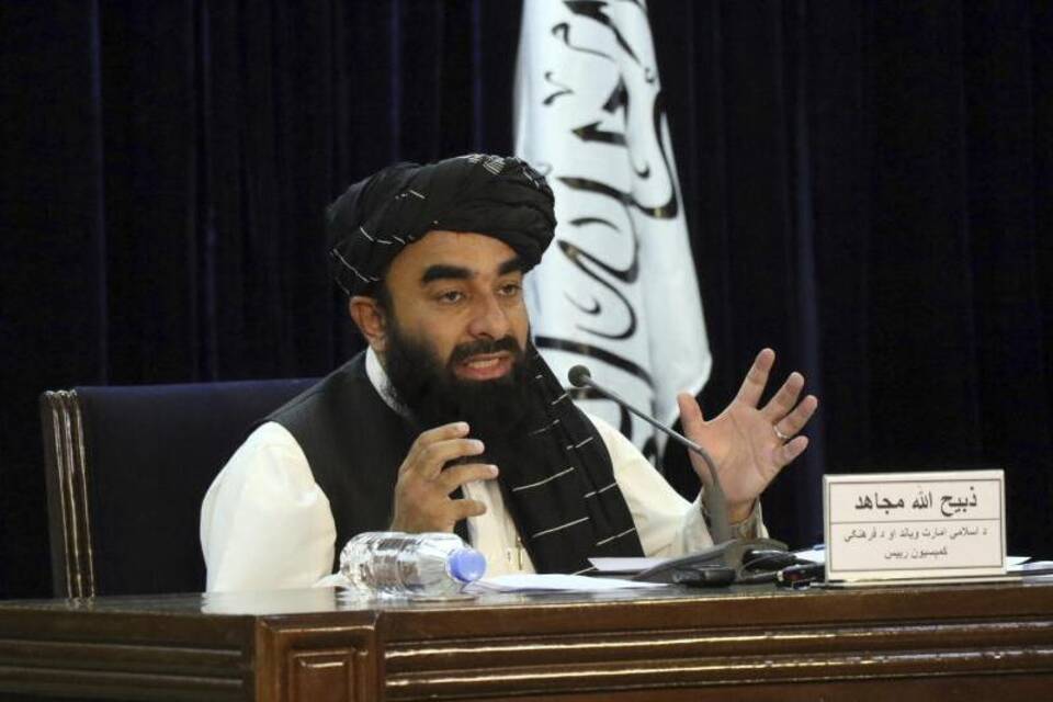 Taliban geben Übergangsregierung in Afghanistan bekannt Taliban geben Übergangsregierung in Afghanistan bekannt