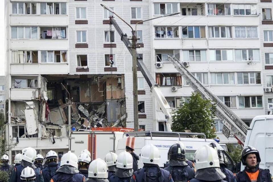 Gasexplosion nahe Moskau Gasexplosion nahe Moskau