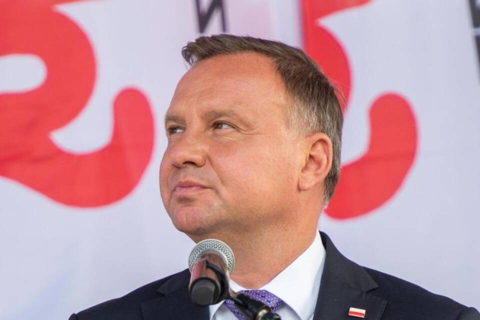Polens Präsident Duda Polens Präsident Duda