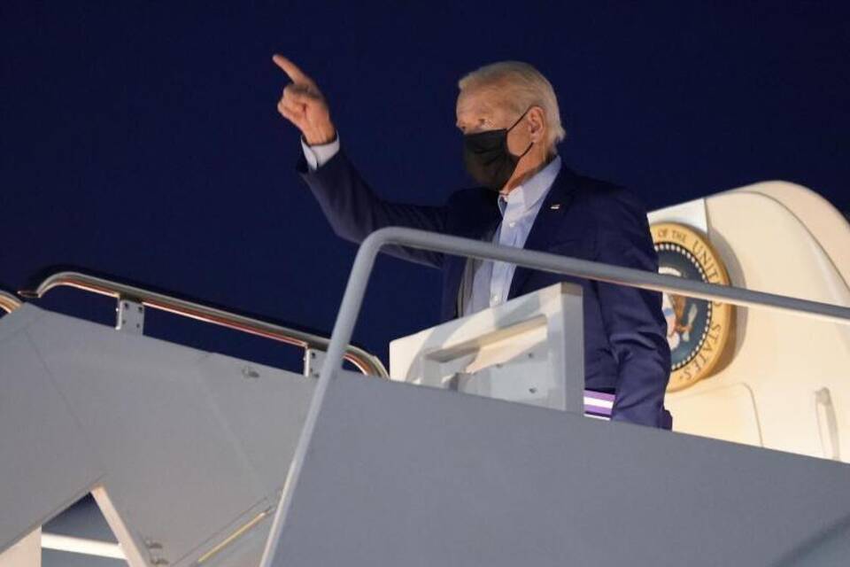20 Jahre nach Anschlägen vom 11. September - Biden nach NewYork 20 Jahre nach Anschlägen vom 11. September - Biden nach NewYork