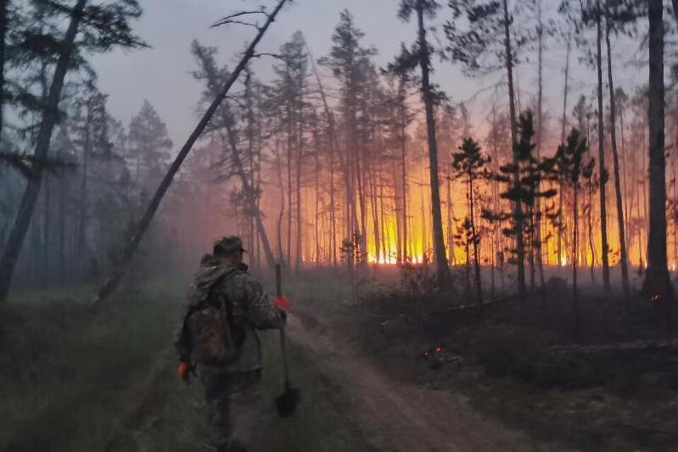 Waldbrände in Russland