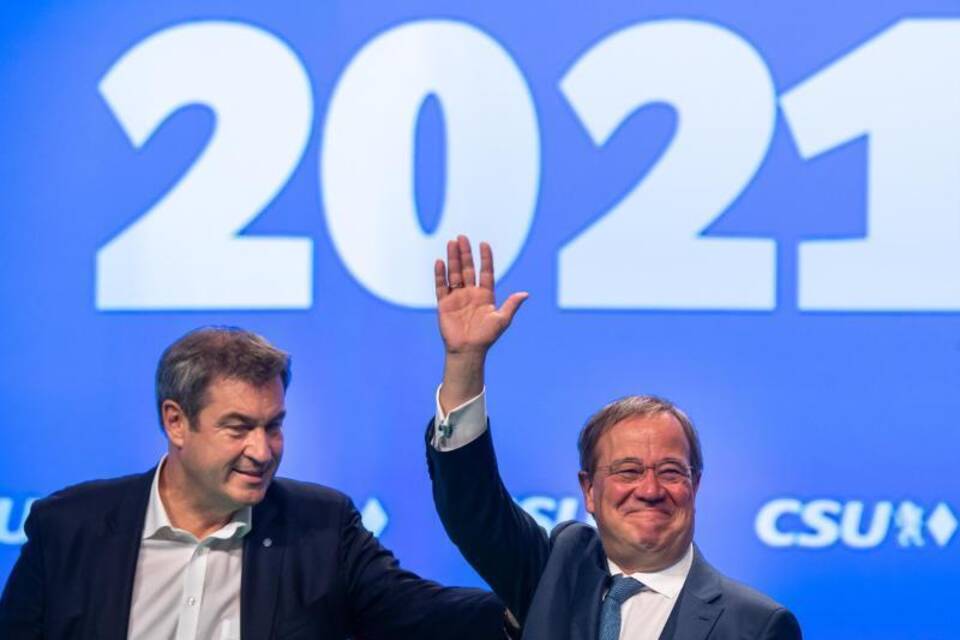 Laschet und Söder Laschet und Söder
