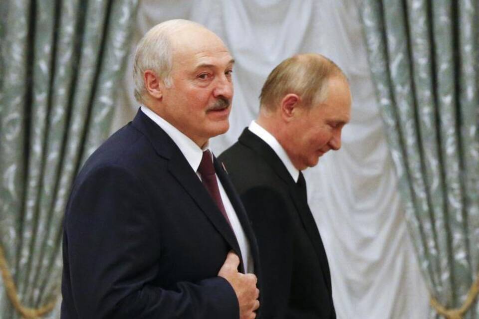 Lukaschenko bei Putin Lukaschenko bei Putin
