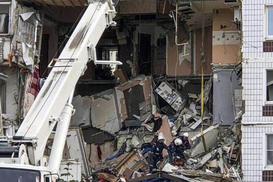 Gasexplosion in Russland Gasexplosion in Russland