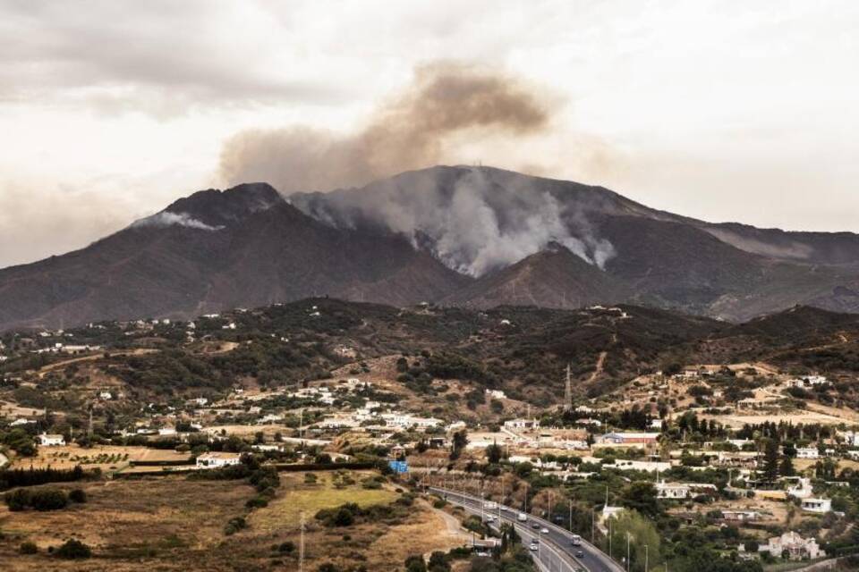 Waldbrand in Spanien Waldbrand in Spanien