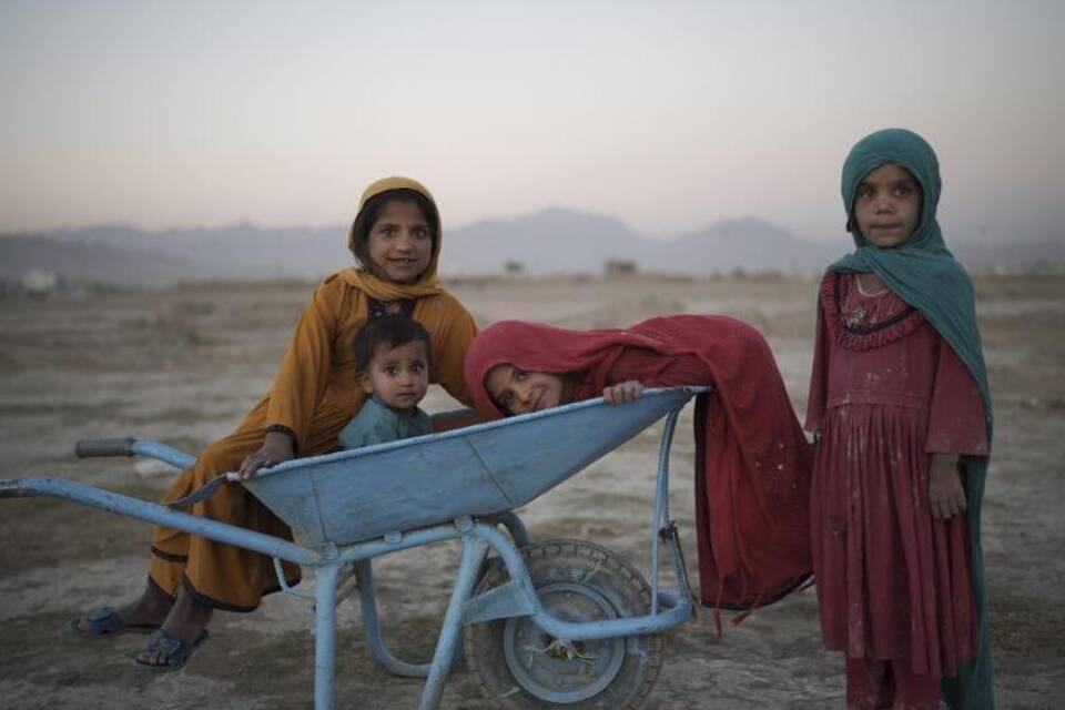 Flüchtlingskinder in Kabul