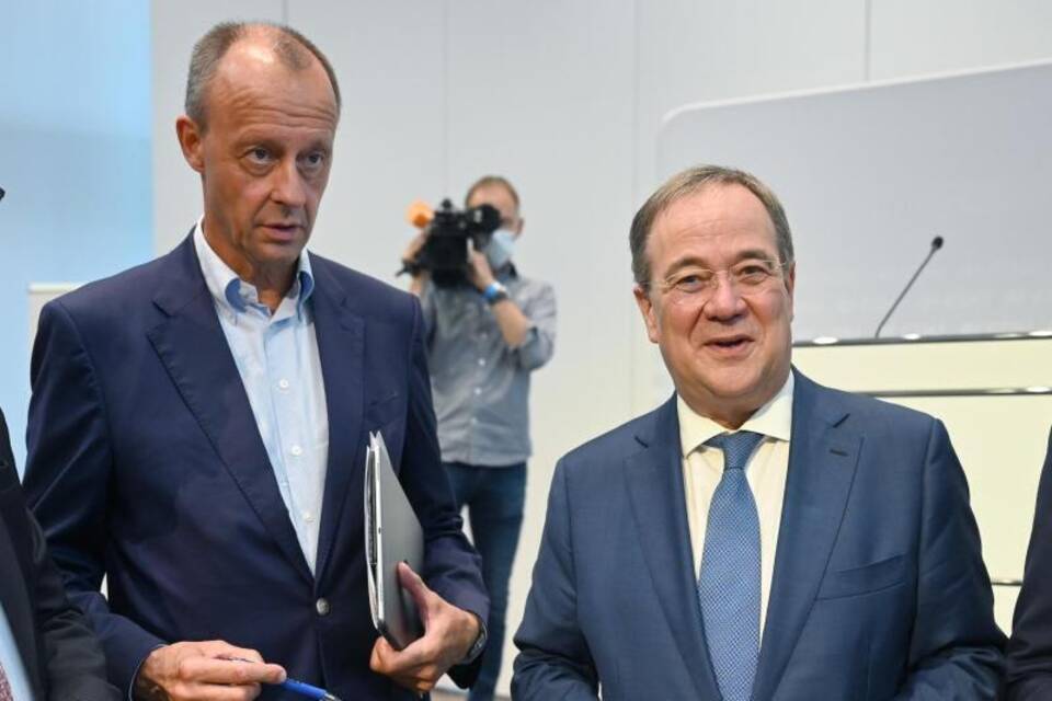 Friedrich Merz und Armin Laschet