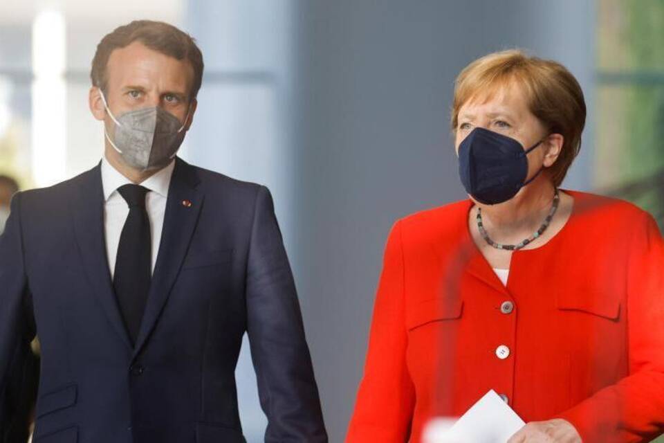 Merkel und Macron