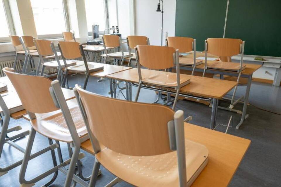 Leeres Klassenzimmer