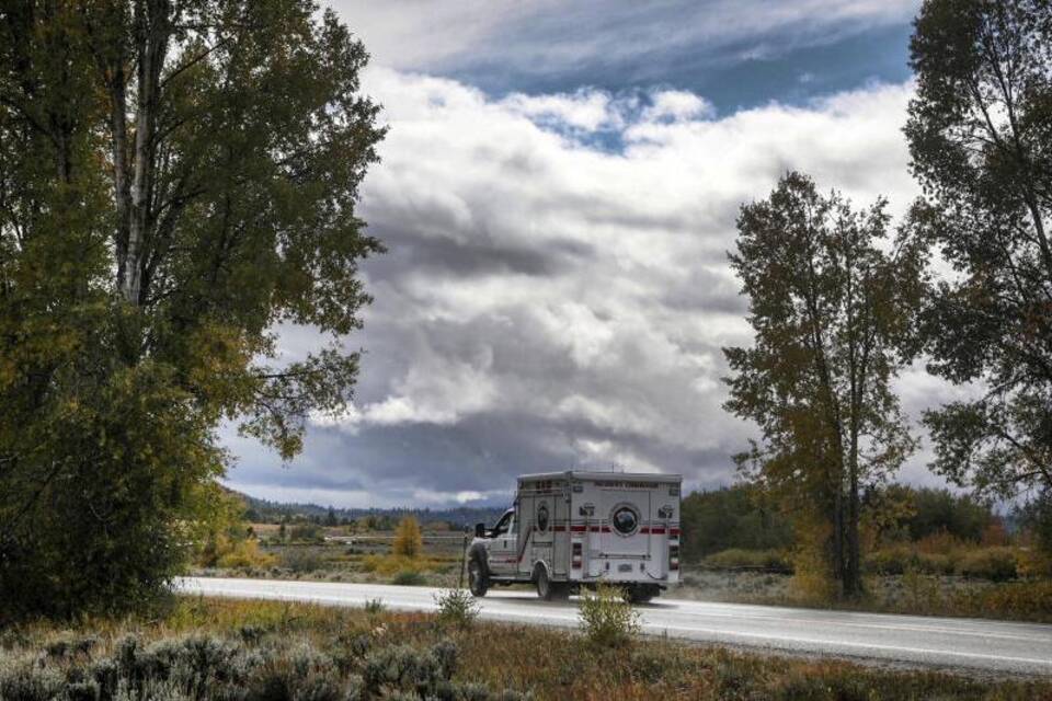 Rettungsfahrzeug in Wyoming