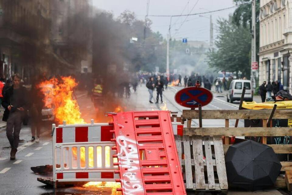 Demo in Leipzig