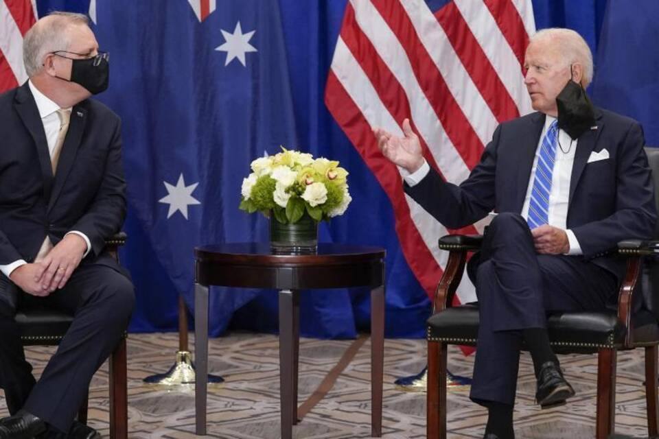 Biden und Morrison Biden und Morrison