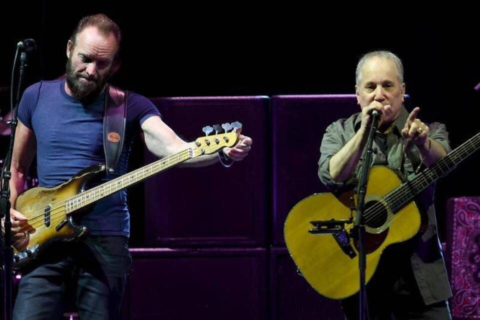 Paul Simon und Sting Paul Simon und Sting