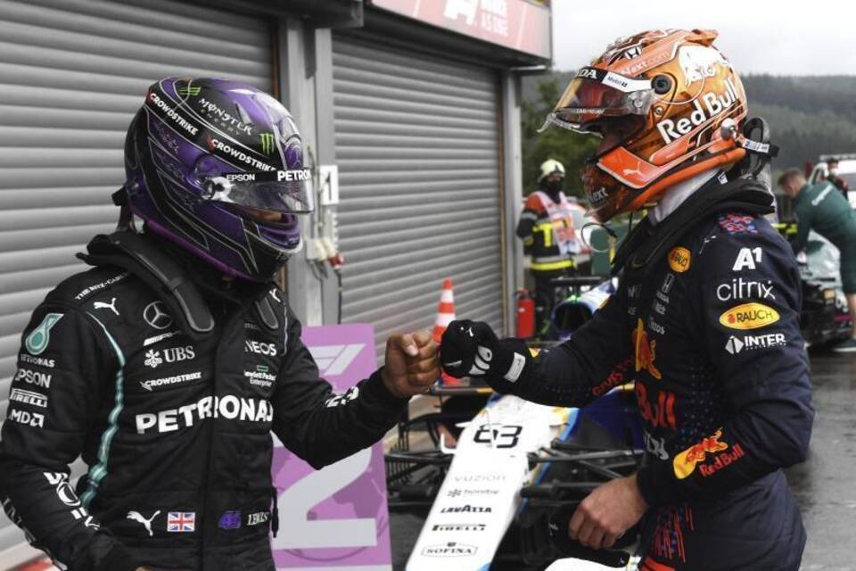 Verstappen und Hamilton