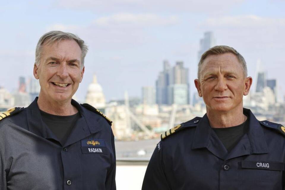 Daniel Craig + Tony Radakin Daniel Craig + Tony Radakin