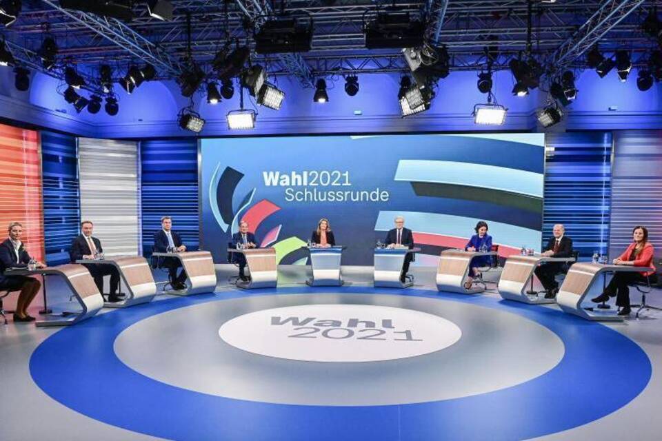 Wahl 2021 Schlussrunde Wahl 2021 Schlussrunde