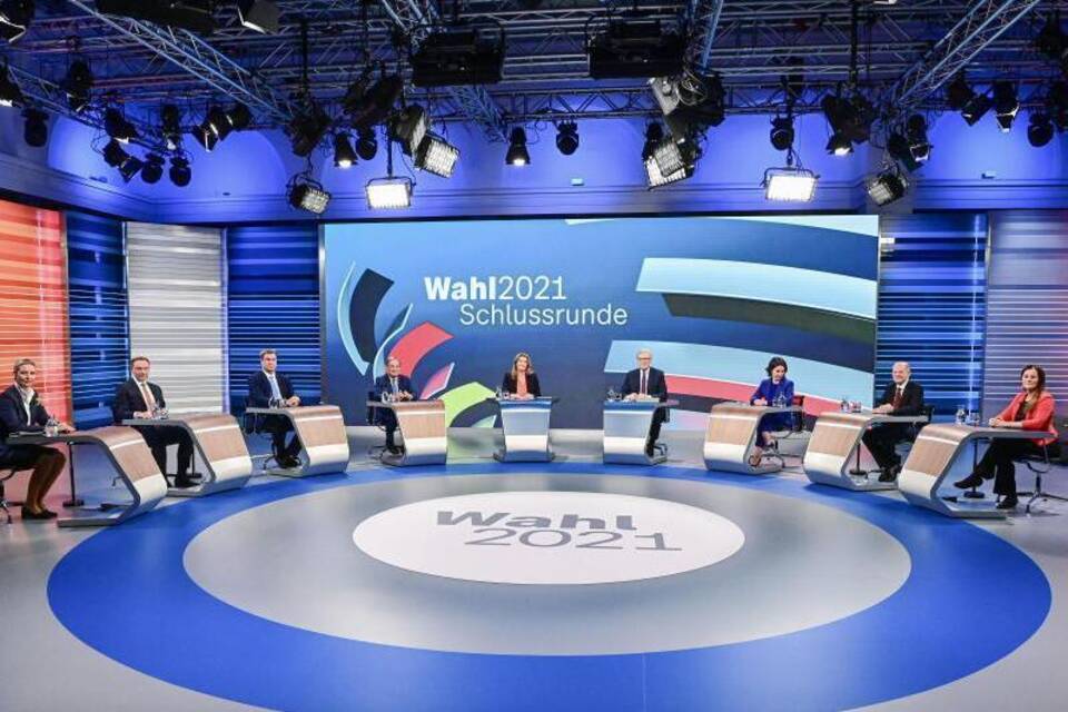 Wahl 2021 Schlussrunde