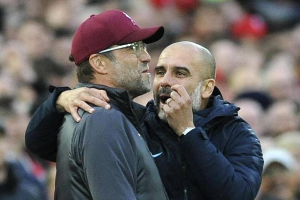 Klopp und Guardiola Klopp und Guardiola