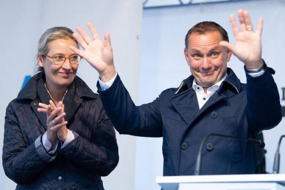 Alice Weidel und Tino Chrupalla