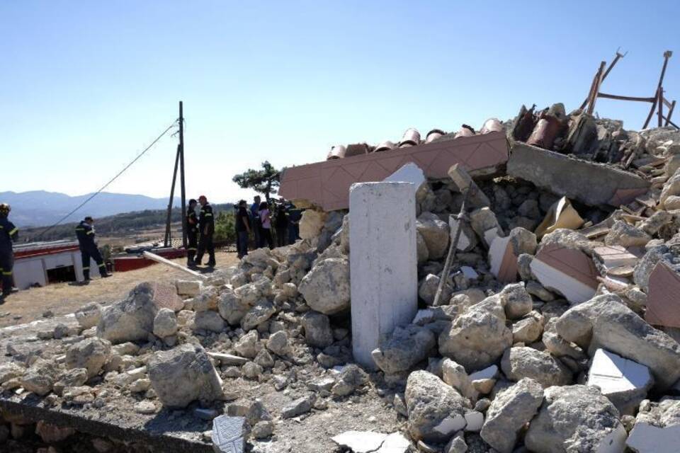 Erdbeben auf Kreta
