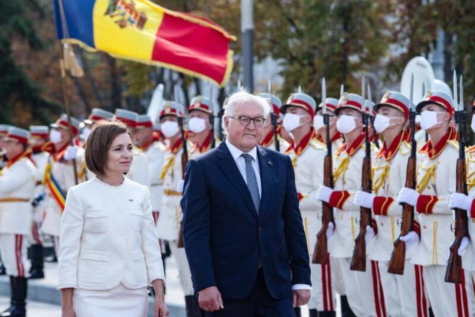Bundespräsident Steinmeier in Moldau