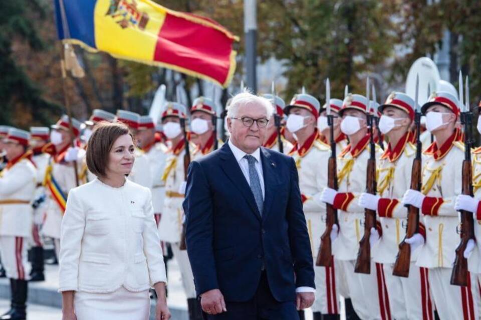 Bundespräsident Steinmeier in Moldau Bundespräsident Steinmeier in Moldau