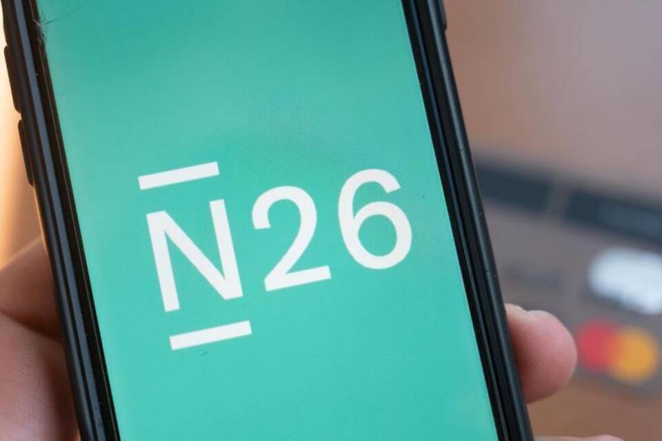 Smartphone-Bank N26