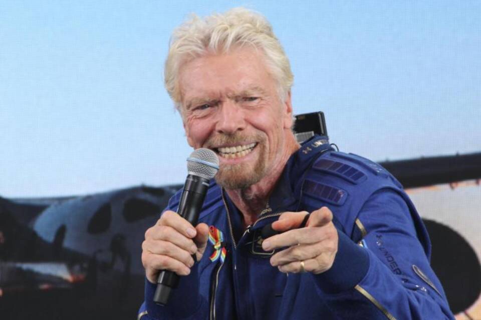 Milliardär Branson