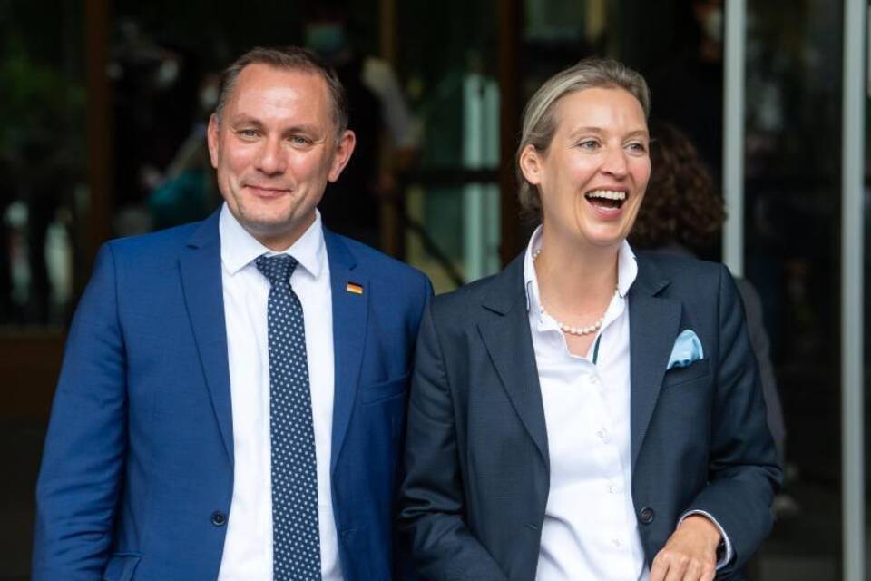 Tino Chrupalla und Alice Weidel Tino Chrupalla und Alice Weidel