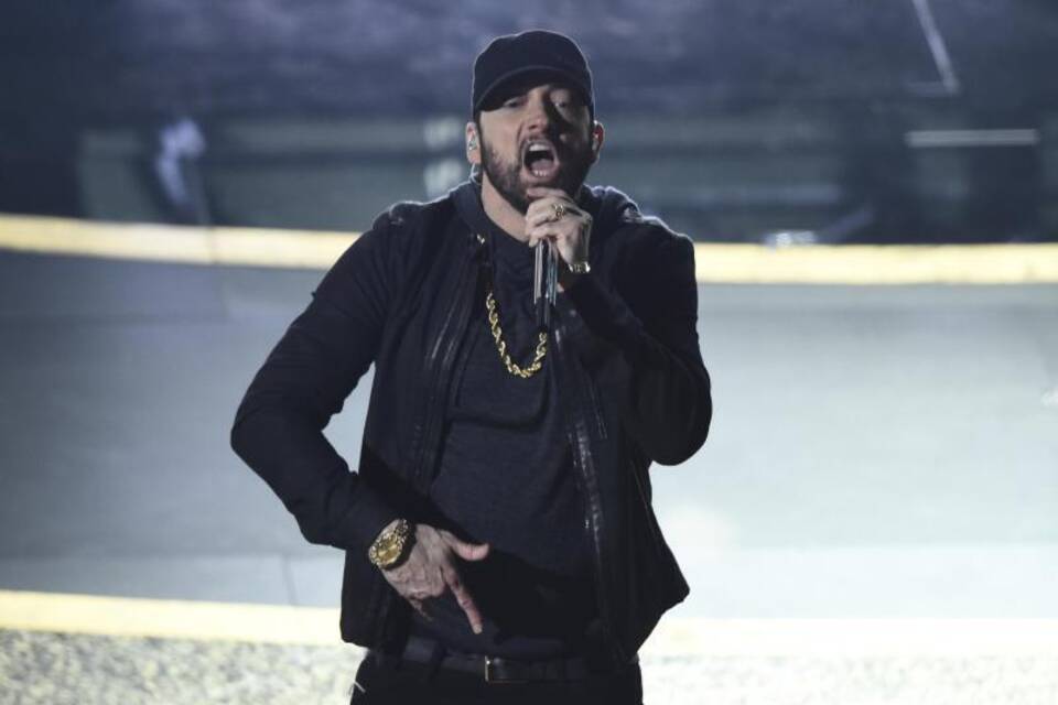 Rapper Eminem