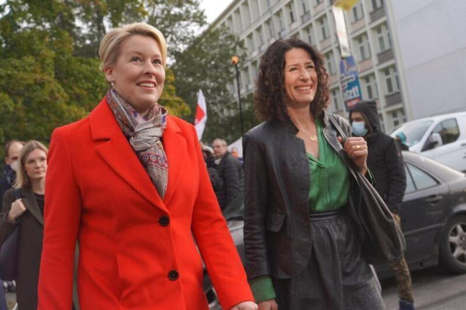 SPD und Grüne treffen sich zu Sondierungen für Berlin