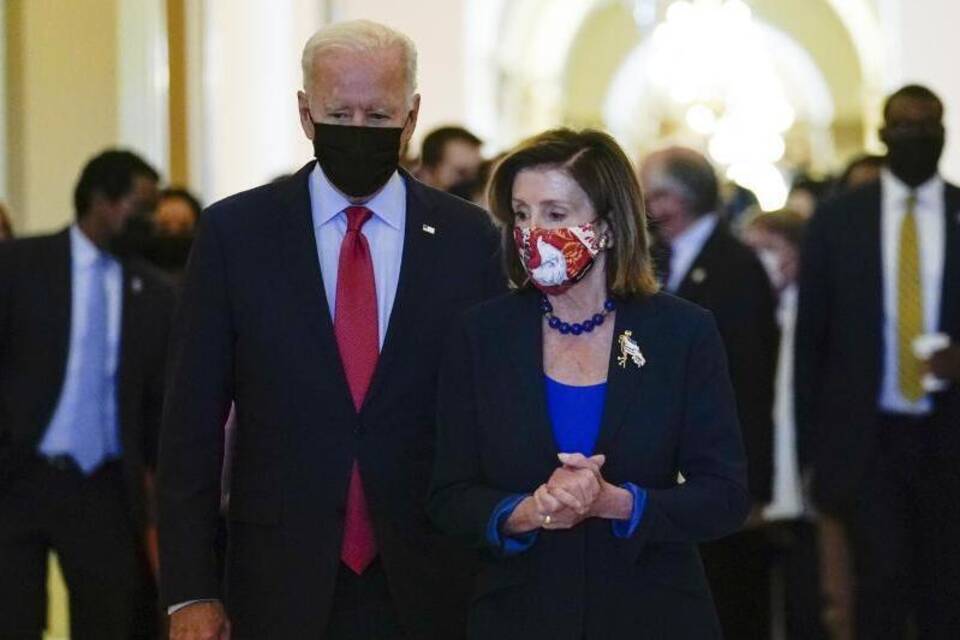 Joe Biden und Nancy Pelosi Joe Biden und Nancy Pelosi
