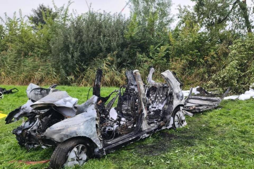 Autounfall in Brunsbüttel