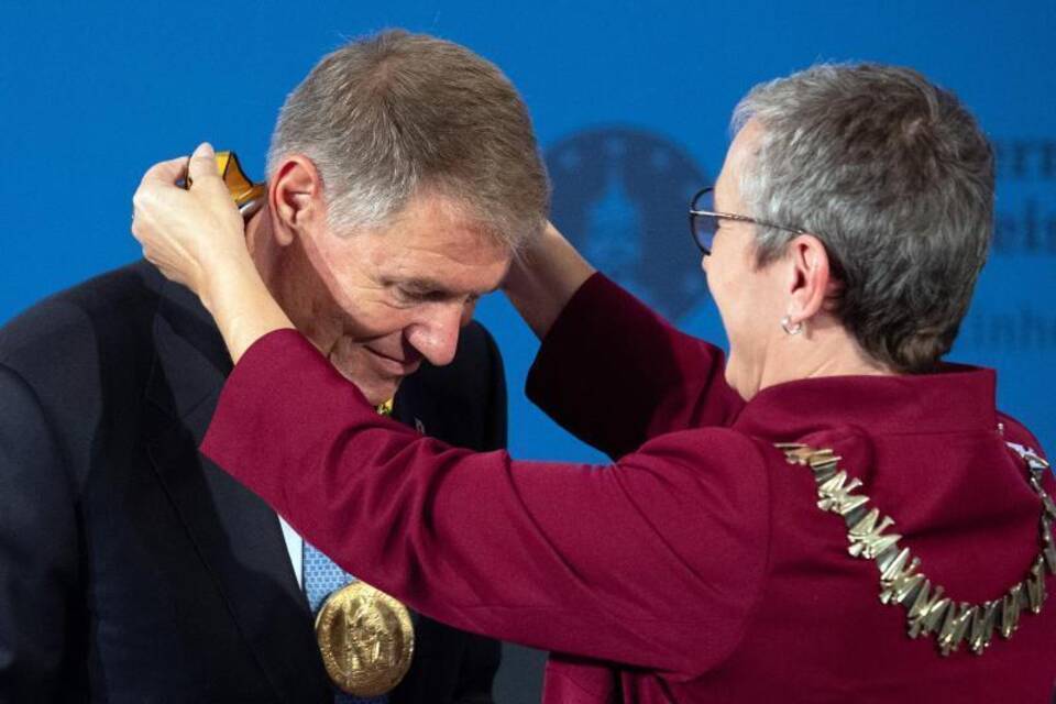 Sibylle Keupen + Klaus Iohannis