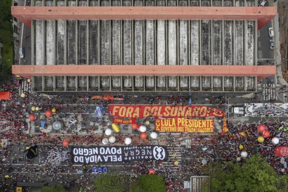 Coronavirus - Protest in Brasilien